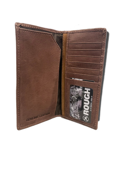 HOOEY LASER CUT AZTEC  BLACK RED - ACCESSORIES WALLET  - HW012-CRRD