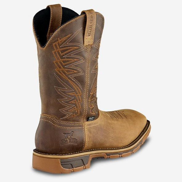 IRISH SETTER BY RED WING MARSHALL WATERPROOF SAFTEY TOE - BOOT MENS WORK - 83912