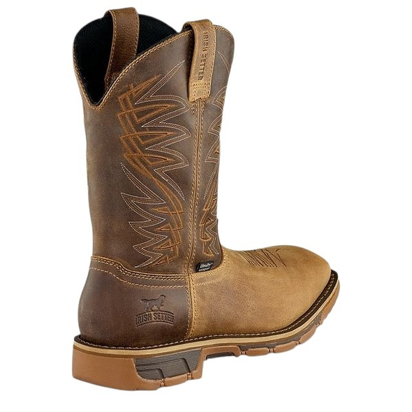 IRISH SETTER BY RED WING MARSHALL WATERPROOF SAFTEY TOE - BOOT MENS WORK - 83912