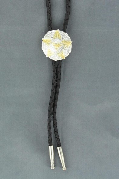 DOUBLE S STAR LONGHORN BOLO TIE - ACCESSORIES OTHER  - 22708