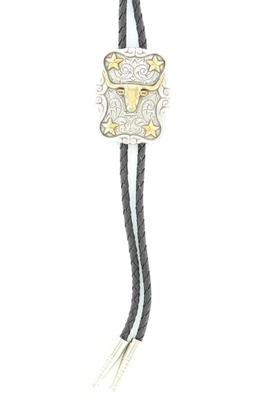 DOUBLE S LONGHORN STAR BOLO TIE - ACCESSORIES OTHER  - 22822