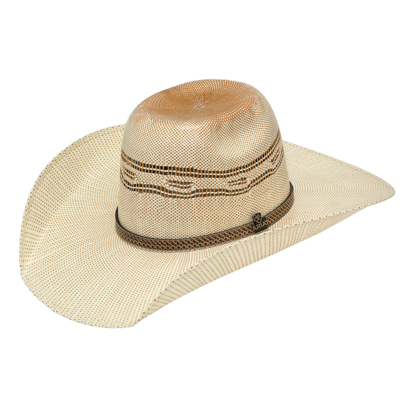 ARIAT BANGORA IVORY TAN PUNCHY - HAT STRAWS  - A73194