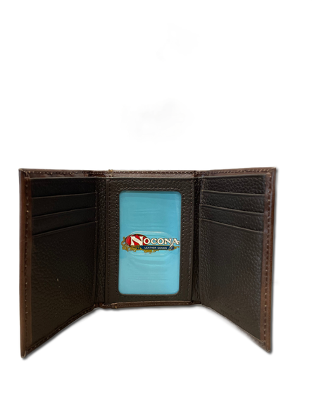 NOCONA TRIFOLD VINTAGE OSTRICH PRINT - ACCESSORIES WALLET  - N5487802