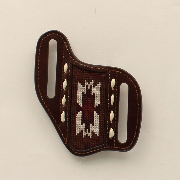 NOCONA AZTEC BROWN KNIFE SHEATH - ACC KNIVE SHEATH  - 1806102