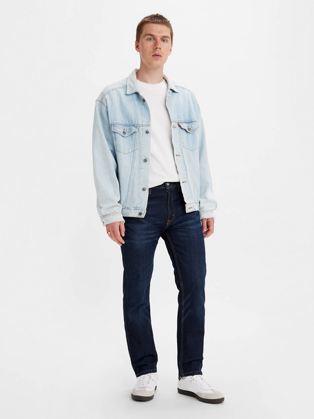 LEVI'S 505 REGULAR STRETCH DARK WASH - MENS JEANS  - 005052195