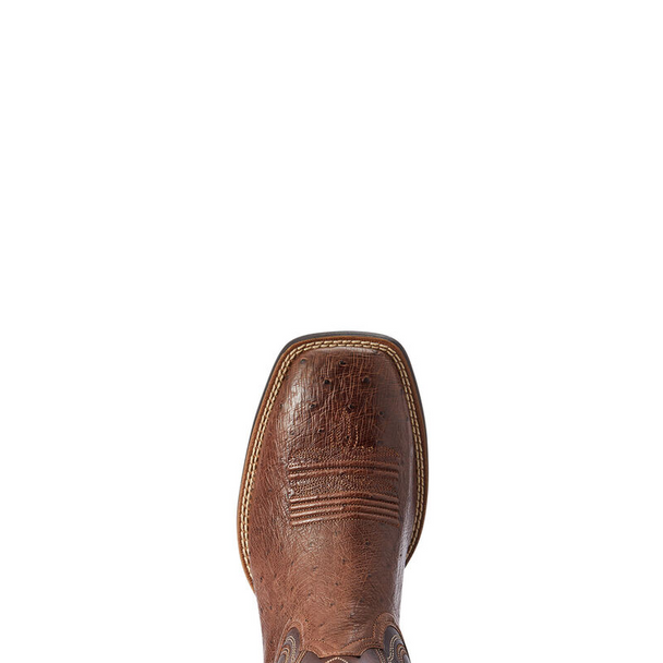 ARIAT SMOOTH QUIL OSTRICH RECKONING - BOOT MENS WESTERN - 10042473
