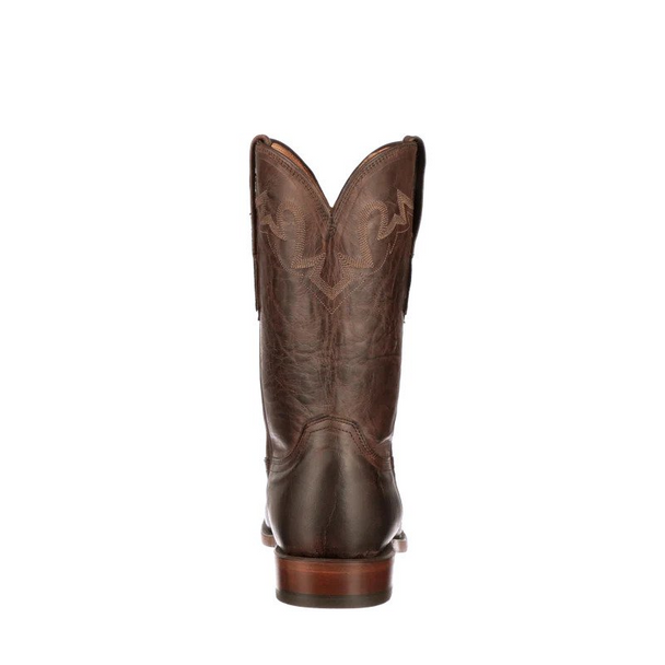 LUCCHESE SUNSET ROPER CHOCOLATE - BOOT MENS WESTERN - CL6510.C2