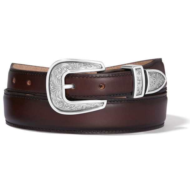 JUSTIN  1 3/8 BROWN KINGLAND LEATHER - ACCESSORIES BELT MEN - C14095