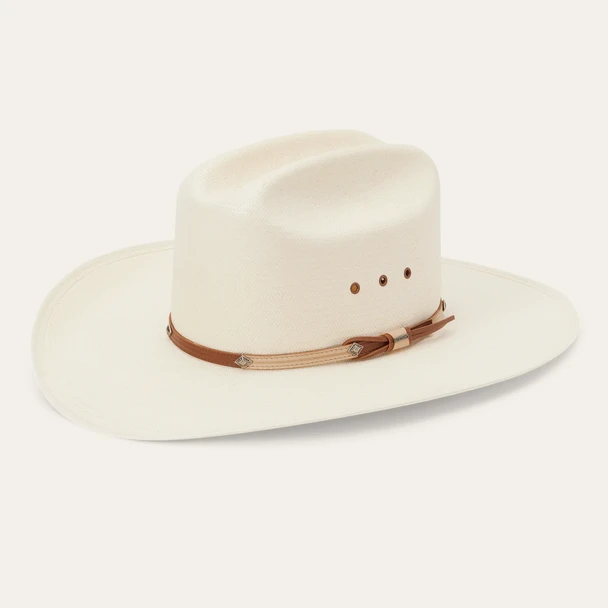 STETSON GRANT T 10X 4" BRIM  NATURAL - HAT STRAWS  - SSGRNT-664081