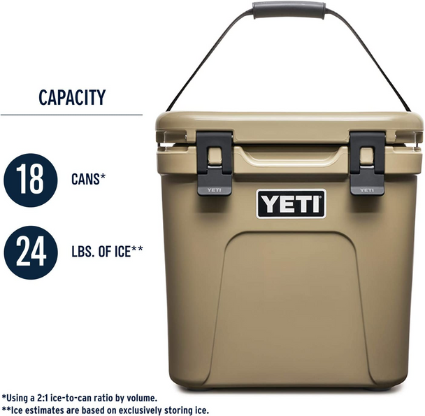 YETI ROADIE 24 COOLER TAN - ACCESSORIES COO  - 10022200000