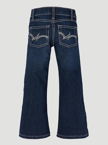 WRANGLER GIRL'S PREMIUM PATCH DARK BLUE - KIDS GIRLS JEANS - 09MWGER