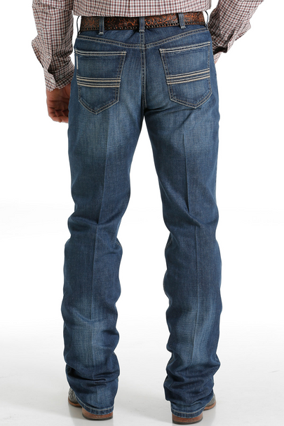 CINCH SILVER LABEL DARK STONEWASH - MENS JEANS  - MB98034019