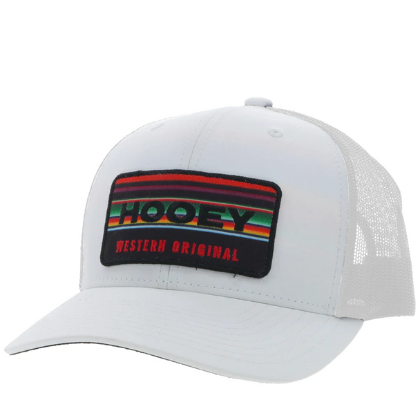 HOOEY HORIZON WHITE  SERAPE PATCH - HATS CAP  - 2335T-WH