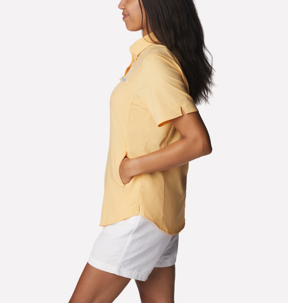 COLUMBIA TAMIAMI II COCOA BUTTER - LADIES SHIRT  - 1275711774