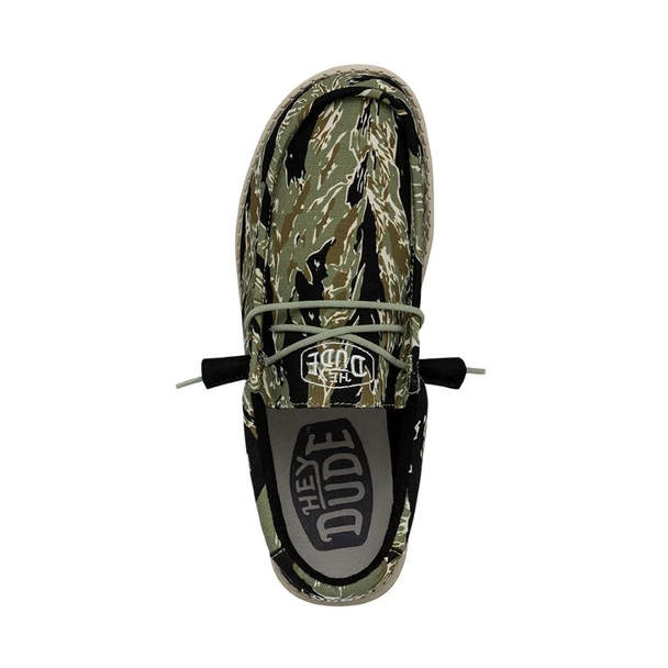 HEY DUDE WALLY CAMOUFLAGE TIGER STRIPE - FOOTWEAR MEN'S  - 40004-9CJ