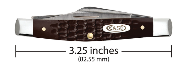 CASE SMALL STOCKMAN BROWN - ACC KNIVES  - 00081
