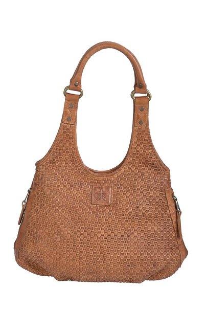 STS RANCHWEAR SHILOH HOBO WOVEN LEATHER - LADIES PURSES  - STS32310