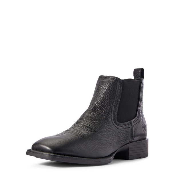 ARIAT BOOKER ULTRA BLACK - BOOT MENS WESTERN - 10031453