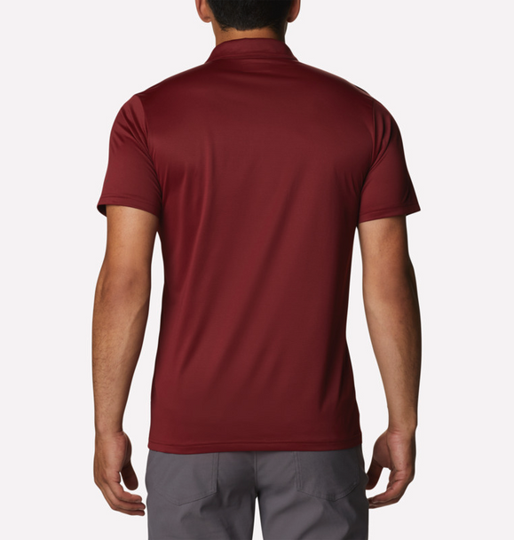 COLUMBIA HIKE RED JASPER - MENS POLO  - 1990401664