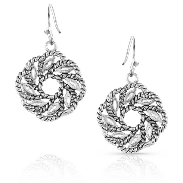 MONTANA SILVERSMITHS ENDLESS JOURNEY CRYSTAL - ACCESSORIES JEWELRY EARRINGS - ER5533