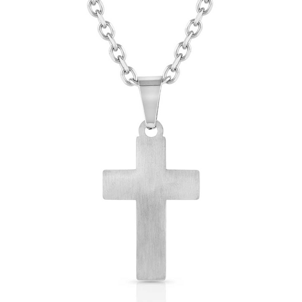 MONTANA SILVERSMITHS INTERTWINED WITH FAITH CROSS - ACCESSORIES JEWELRY NECKLACE - NC3117