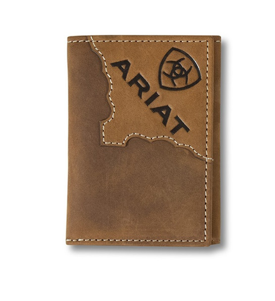 ARIAT TRIFOLD TWO TONE LEATHER - ACCESSORIES WALLET  - A3552744