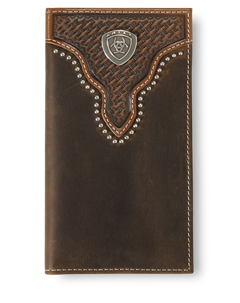 ARIAT BASKET WEAVE SUNBURST BROWN - ACCESSORIES WALLET  - A3553402