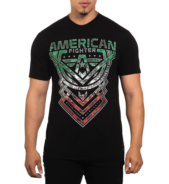 AMERICAN FIGHTER BAY VIEW BLACK - MENS SHIRT  - FM14527