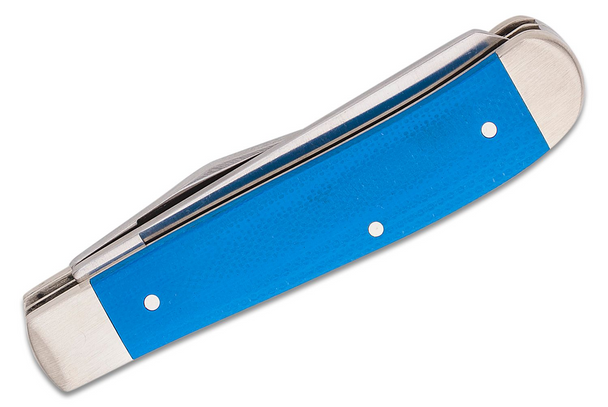 CASE BLUE G-10 SMOOTH MINI TRAPPER - ACC KNIVES  - 16751