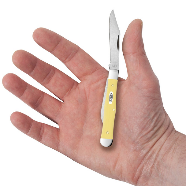 CASE YELLOW SYNTHETIC SMOOTH - ACC KNIVES  - 81097