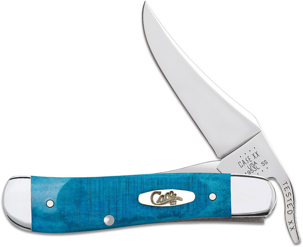 CASE SAWCUT JIG CARIBBEAN BLUE - ACC KNIVES  - 25589