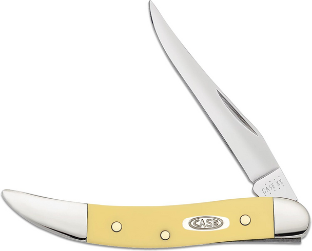 CASE SMALL TEXAS TOOTHPICK YELLOW - ACC KNIVES  - 81095