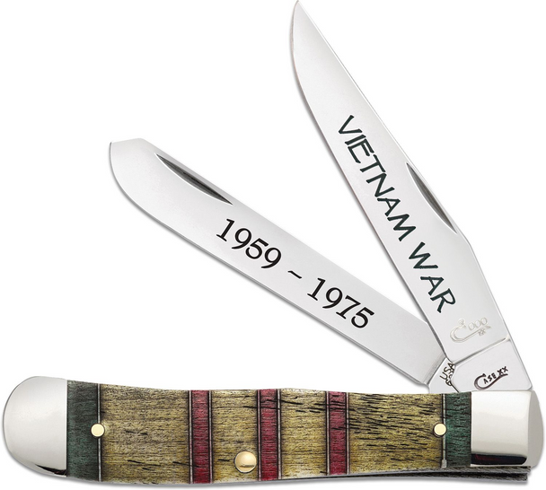 CASE VIETMAN NATURAL  BONE TRAPPER - ACC KNIVES  - 22040