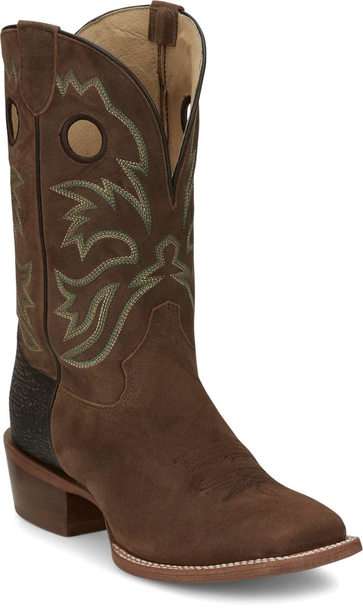 TONY LAMA HUDSON CLAY SUEDE - BOOT MENS WESTERN - SA2011