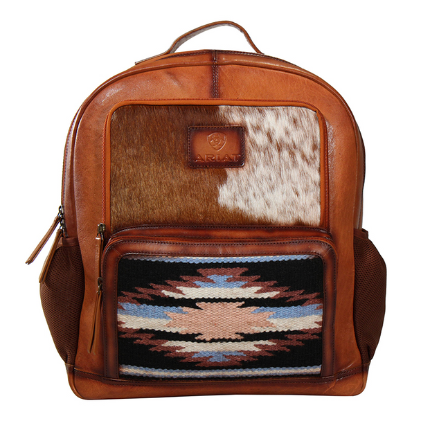 ARIAT AZTEC RUG CALF HAIR LEATHER - ACCESSORIES BACKPACK  - A460003297