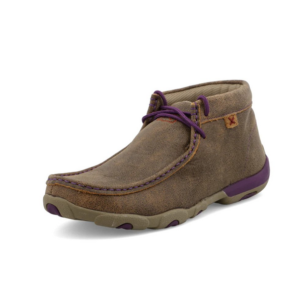 TWISTED X CHUKKA DRIVING MOC - FOOTWEAR LADIES  - WDM0015