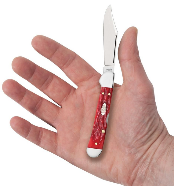 CASE MINI COPPERLOCK DARK RED BONE - ACC KNIVES  - 31954