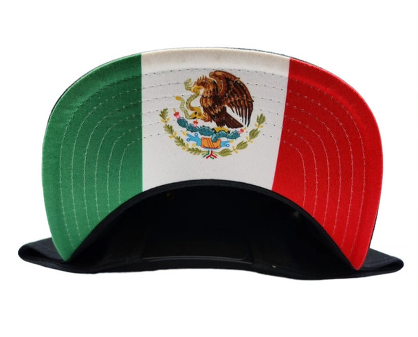 EL VIKINGO BLUTH USA MEXICO FLAG FLAT BLACK - HATS CAP  - TWO KINGS VIKING