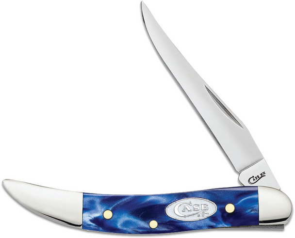 CASE SMALL TEXAS TOOTHPICK BLUE - ACC KNIVES  - 23437