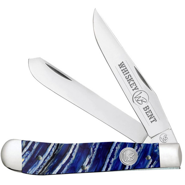 Whiskey Bent Hat Co. BLUE MAMMOTH TRAPPER - ACC KNIVES  - WB11-07
