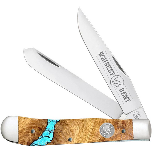 Whiskey Bent Hat Co. TURQUOISE RIVER TRAPPER - ACC KNIVES  - WB11-14