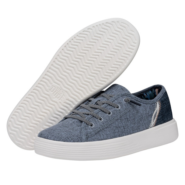 HEY DUDE CODY CRAFT BLUE - FOOTWEAR LADIES  - 40600-425