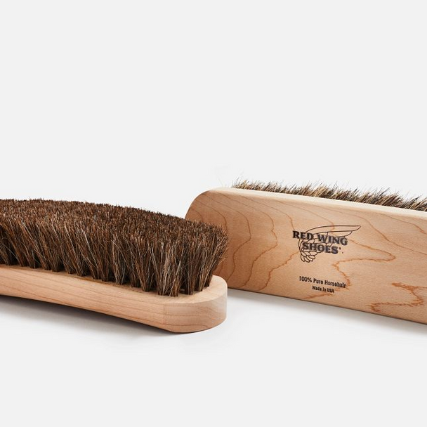 RED WING LEATHER CARE HORSE HAIR BRUSH - ACCESSORIES BOOT CARE  - 97106
