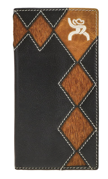 HOOEY BROWN DIAMOND PATCH WORK - ACCESSORIES WALLET  - RW004-BKBR