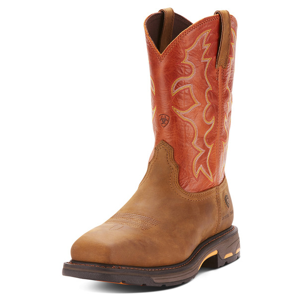 ARIAT WORKHOG WIDE SQUARE TOE - BOOT MENS WORK - 10006961