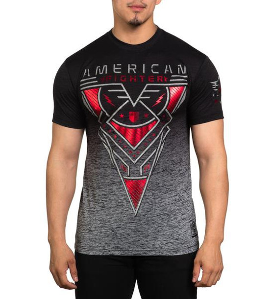 AMERICAN FIGHTER FAIRCHANCE BLACK MASS - MENS TEE  - FM14712