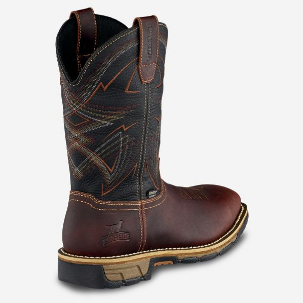 IRISH SETTER BY RED WING MARSHALL WATERPROOF SAFTEY TOE - BOOT MENS WORK - 83938