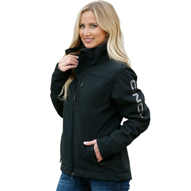 CINCH CONCEALED CARRY BONDED BLACK - LADIES JACKET  - MAJ9866002