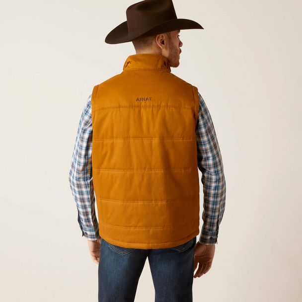 ARIAT GRIZZLY 2.0 CANVAS CHESTNUT - MEN VESTS  - 10046386