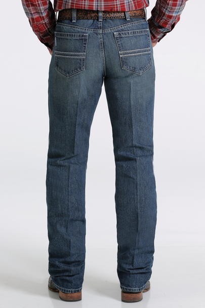 CINCH SILVER MID RISE SLIM STRAIGHT - MENS JEANS  - MB98034020